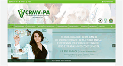 Desktop Screenshot of crmvpa.org.br