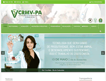 Tablet Screenshot of crmvpa.org.br